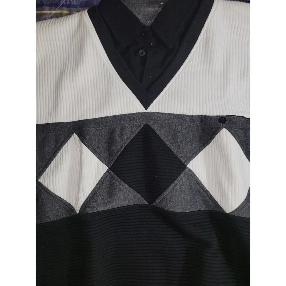 Vintage Collared Sweater Men's XLT Grandpacore ‎ Alexxus 160